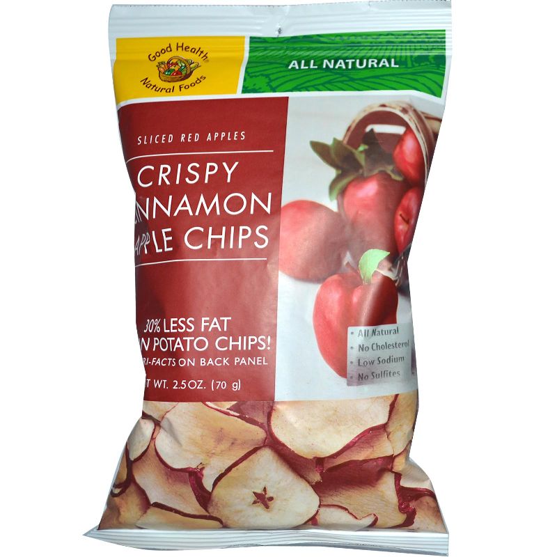APPLE CHIPS NATURAL 2.5oz 12  C 1 from GOOD HEALTH NATURAL FOODS